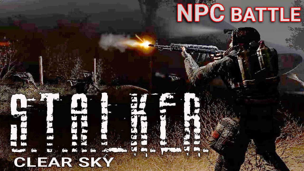 STALKER NPC night battle