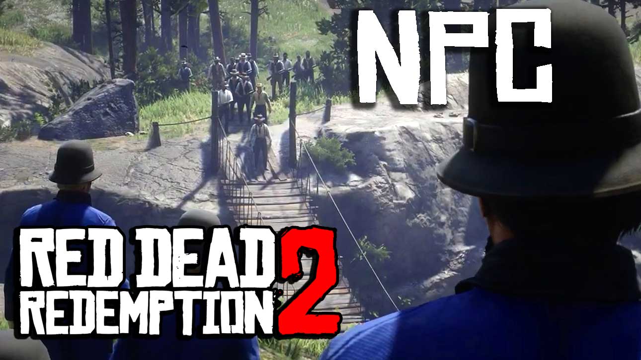 Battle on the bridge - Red Dead Redemption 2