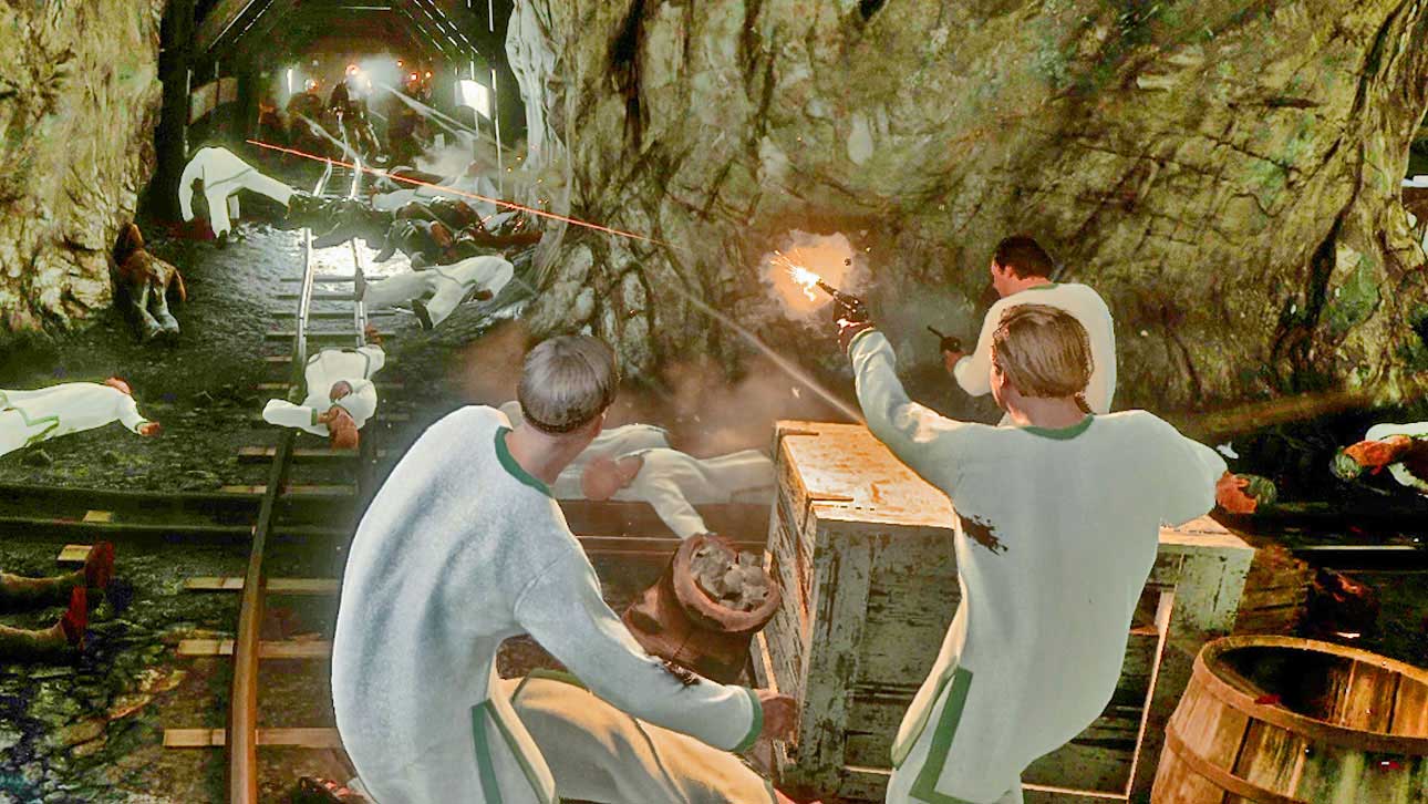 The Miners quarreled with the Chelonians