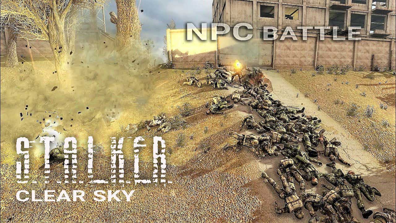 Monolith faction under massive Army attack - S.T.A.L.K.E.R. Clear Sky