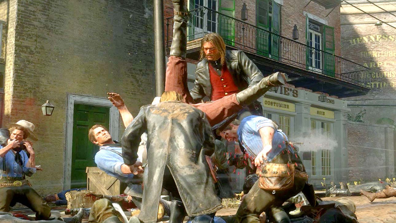 Arthur fight with Micah